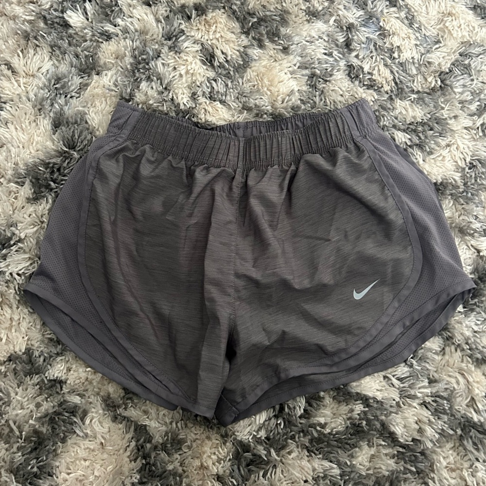 Nike Dri Fit Running Shorts Gray Size Small